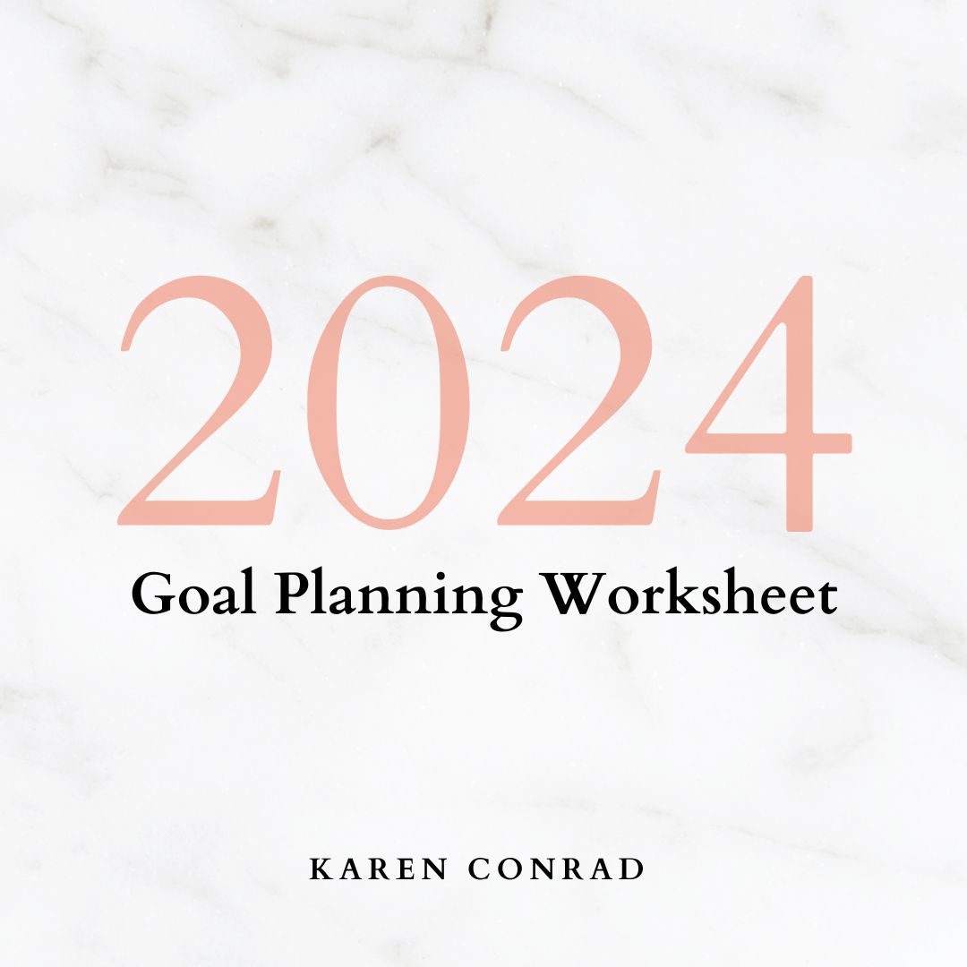 2024 Goal Planning Worksheet