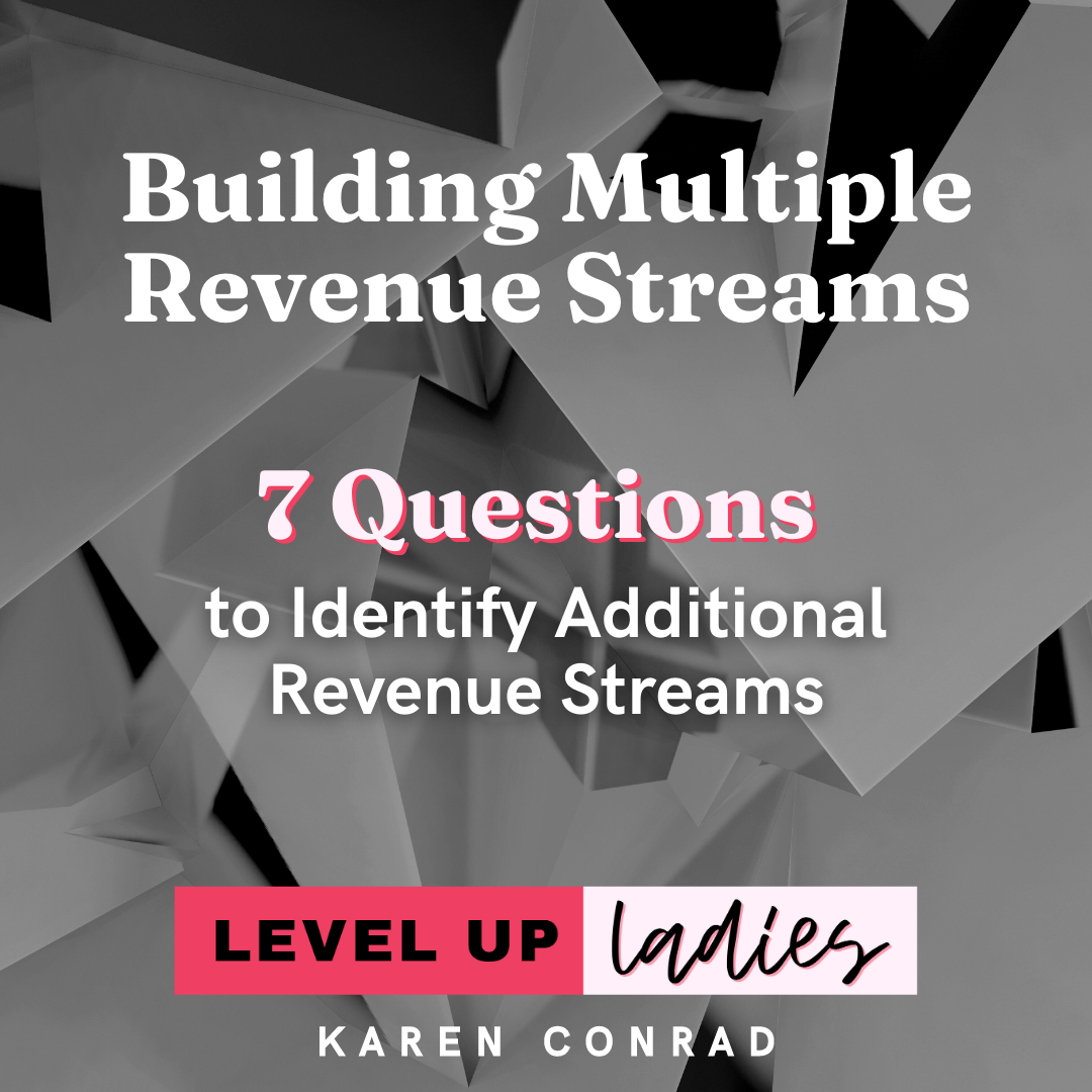 Building Multiple Revenue Streams Webinar Notes