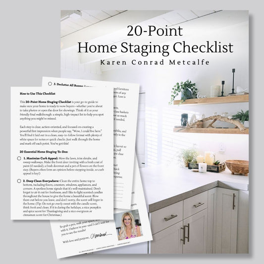 20-Point Home Staging Checklist