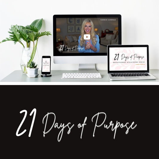 INSTANT ACCESS 21 Days of Purpose Video Series & Devotional Download